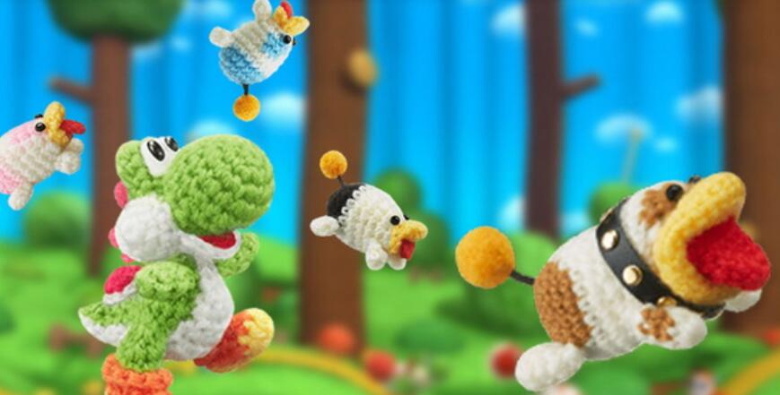 3DS《波奇与毛线耀西.Poochy & Yoshi Wool World》中文版下载插图