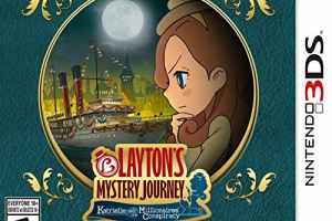 3DS《雷顿 神秘之旅：卡特丽艾尔和大富翁的阴谋.Layton’s Mystery Journey: Katrielle and the Millionaire’s Conspiracy》中文版下载