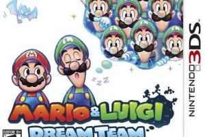 3DS《马里奥与路易吉RPG 4：梦境冒险.Mario & Luigi: Dream Team》中文版下载