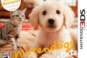 3DS《任天猫狗 金毛犬与新伙伴.Nintendogs + Cats: Golden Retriever & New Friends》中文版下载
