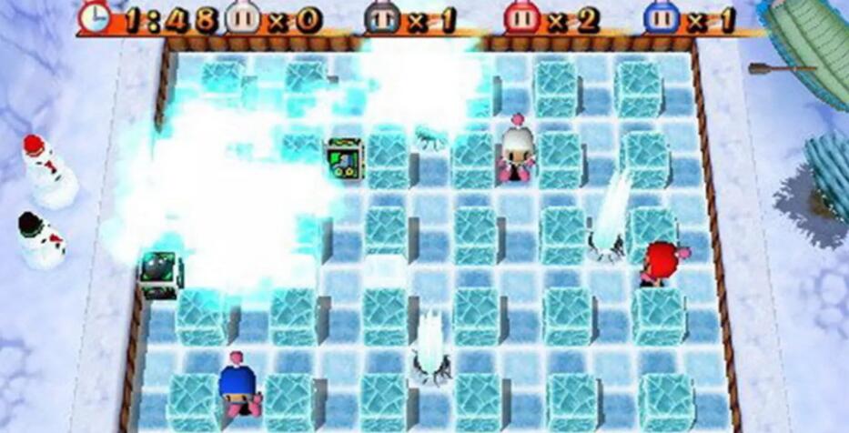 PSP《 炸弹人：携带版.Bomberman Portable》中文版下载插图